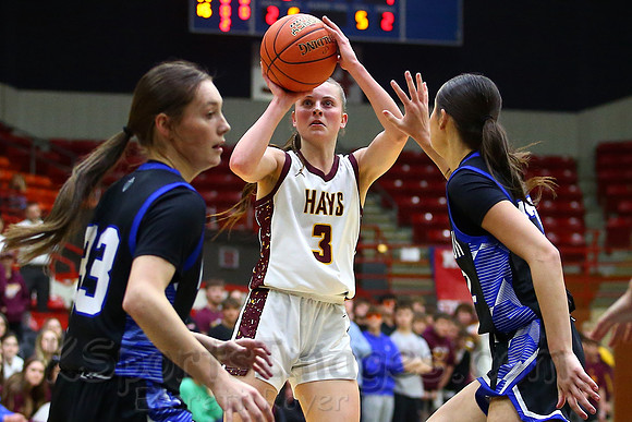 Hays vs Kapaun Mt. Carmel 5A State Basketball Tournament