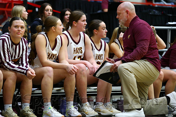 Hays vs Kapaun Mt. Carmel 5A State Basketball Tournament