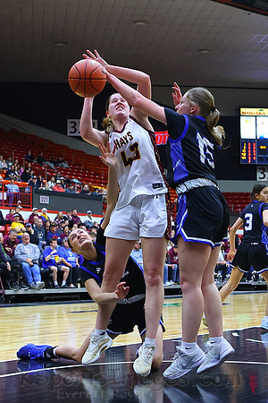 Hays vs Kapaun Mt. Carmel 5A State Basketball Tournament