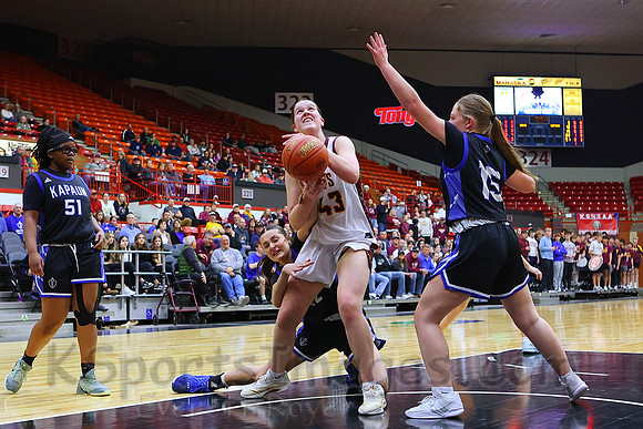Hays vs Kapaun Mt. Carmel 5A State Basketball Tournament