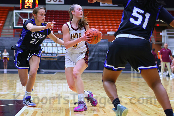 Hays vs Kapaun Mt. Carmel 5A State Basketball Tournament