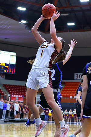 Hays vs Kapaun Mt. Carmel 5A State Basketball Tournament