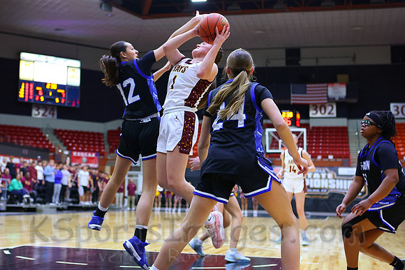 Hays vs Kapaun Mt. Carmel 5A State Basketball Tournament