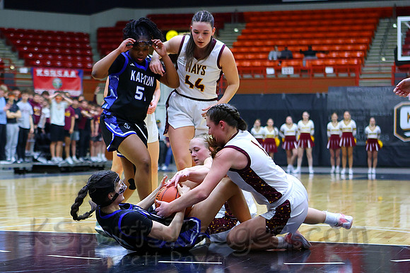 Hays vs Kapaun Mt. Carmel 5A State Basketball Tournament