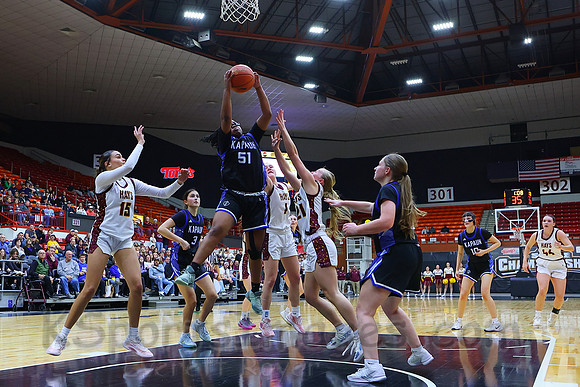Hays vs Kapaun Mt. Carmel 5A State Basketball Tournament