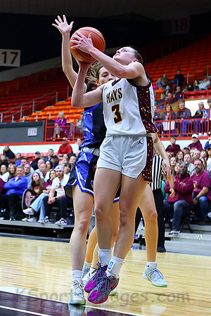 Hays vs Kapaun Mt. Carmel 5A State Basketball Tournament
