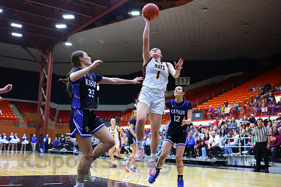 Hays vs Kapaun Mt. Carmel 5A State Basketball Tournament