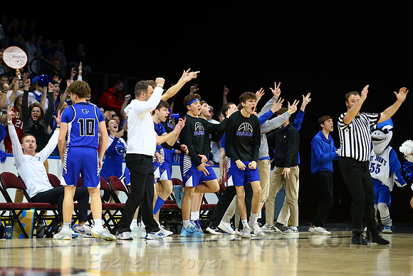 Beloit-St. John/Tipton 1AD1 State Basketball Tournament
