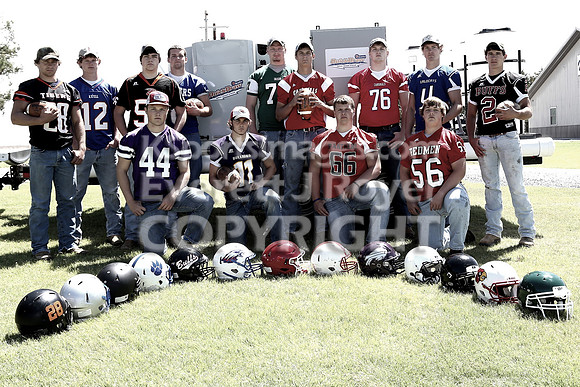 Kansas Pregame Photoshoot - Down On The Farm