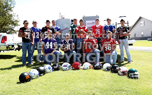 Kansas Pregame Photoshoot - Down On The Farm