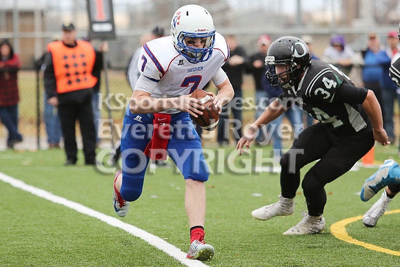 Central Plains Oilers vs. Hanover Wildcats  2014 Kansas 8 Man D1 Championship Game