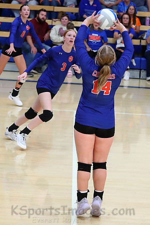 Otis-Bison vs Bucklin Volleyball