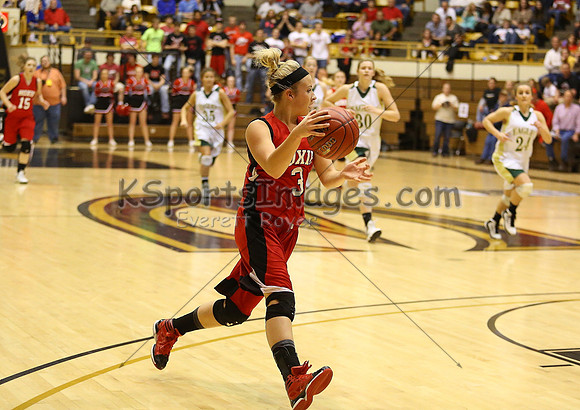Hoxie vs. Olpe Girls Basketball