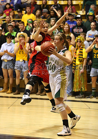 Hoxie vs. Olpe Girls Basketball