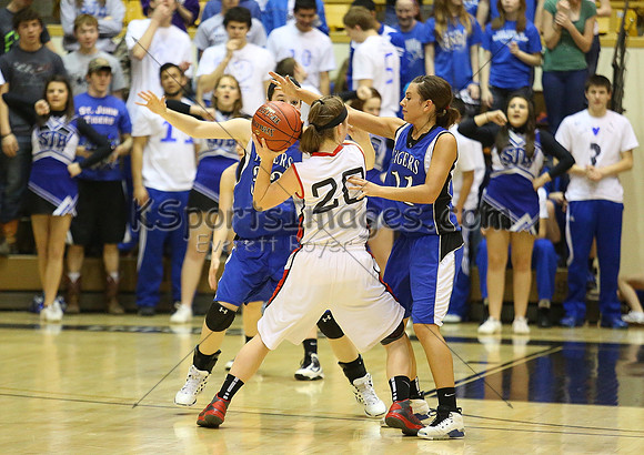 St. John vs. Bucklin Girls Basketball