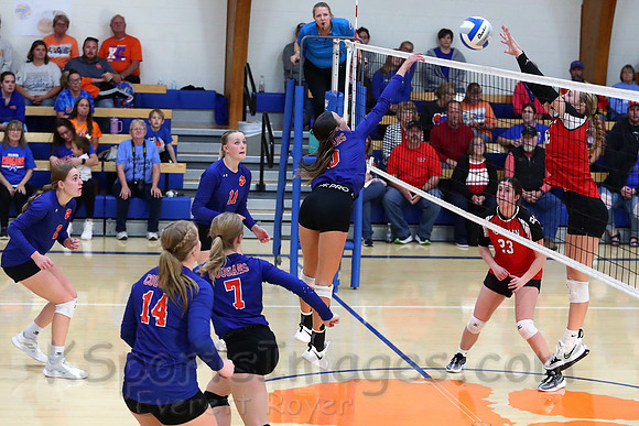 Otis-Bison vs Bucklin Volleyball
