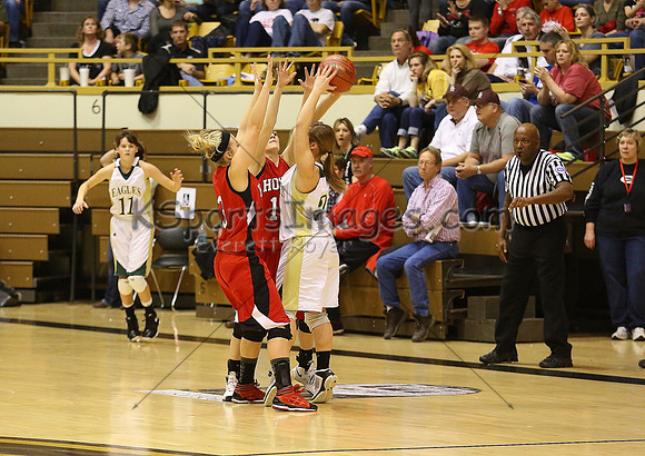Hoxie vs. Olpe Girls Basketball