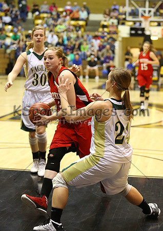 Hoxie vs. Olpe Girls Basketball