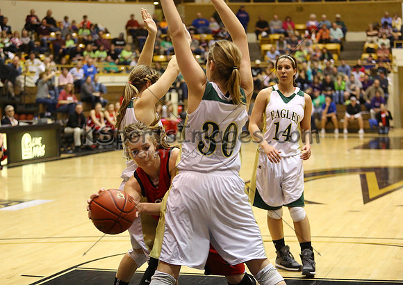 Hoxie vs. Olpe Girls Basketball