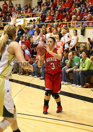 Hoxie vs. Olpe Girls Basketball