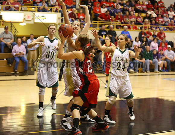 Hoxie vs. Olpe Girls Basketball
