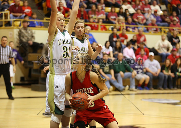 Hoxie vs. Olpe Girls Basketball
