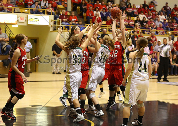 Hoxie vs. Olpe Girls Basketball