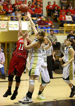 Hoxie vs. Olpe Girls Basketball