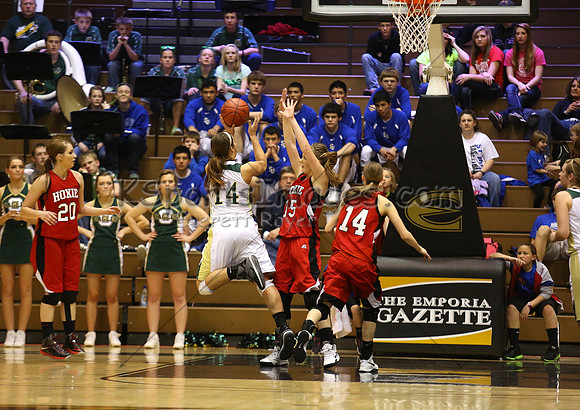 Hoxie vs. Olpe Girls Basketball