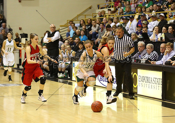 Hoxie vs. Olpe Girls Basketball