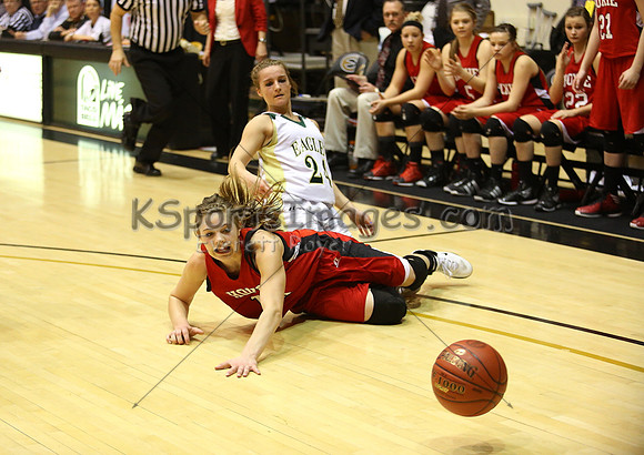 Hoxie vs. Olpe Girls Basketball