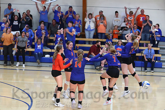 Otis-Bison vs Bucklin Volleyball