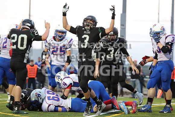 Central Plains Oilers vs. Hanover Wildcats  2014 Kansas 8 Man D1 Championship Game