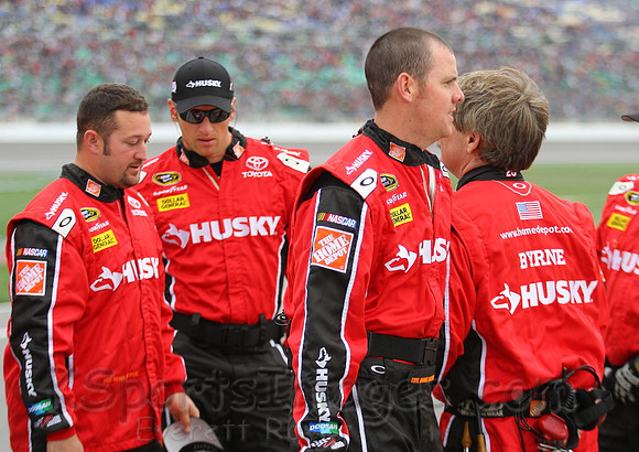 STP 400 Sprint Cup Series Race @ Kansas Speedway April 21, 2013