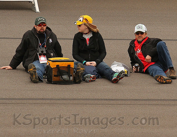 STP 400 Sprint Cup Series Race @ Kansas Speedway April 21, 2013