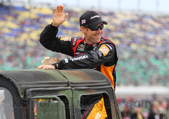 STP 400 Sprint Cup Series Race @ Kansas Speedway April 21, 2013
