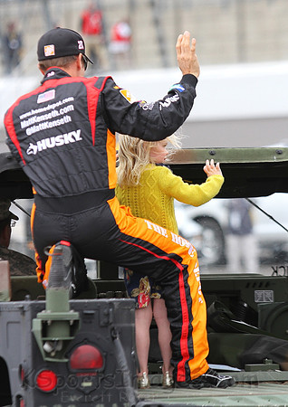 STP 400 Sprint Cup Series Race @ Kansas Speedway April 21, 2013