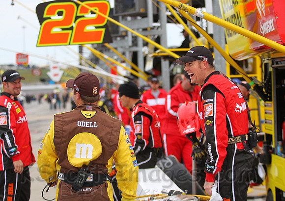 STP 400 Sprint Cup Series Race @ Kansas Speedway April 21, 2013