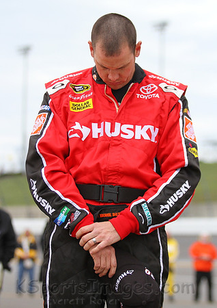 STP 400 Sprint Cup Series Race @ Kansas Speedway April 21, 2013