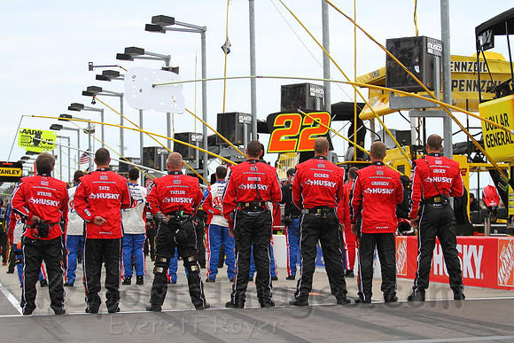 STP 400 Sprint Cup Series Race @ Kansas Speedway April 21, 2013