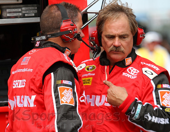 STP 400 Sprint Cup Series Race @ Kansas Speedway April 21, 2013