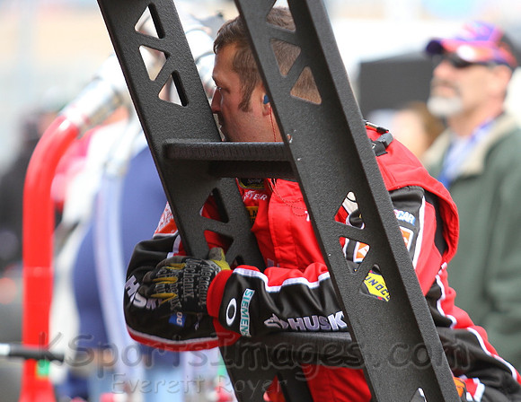 STP 400 Sprint Cup Series Race @ Kansas Speedway April 21, 2013