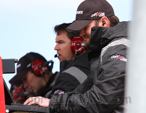 STP 400 Sprint Cup Series Race @ Kansas Speedway April 21, 2013