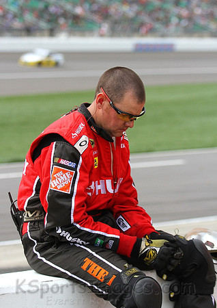 STP 400 Sprint Cup Series Race @ Kansas Speedway April 21, 2013
