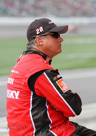 STP 400 Sprint Cup Series Race @ Kansas Speedway April 21, 2013
