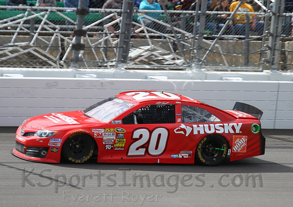 STP 400 Sprint Cup Series Race @ Kansas Speedway April 21, 2013