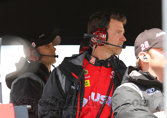 STP 400 Sprint Cup Series Race @ Kansas Speedway April 21, 2013
