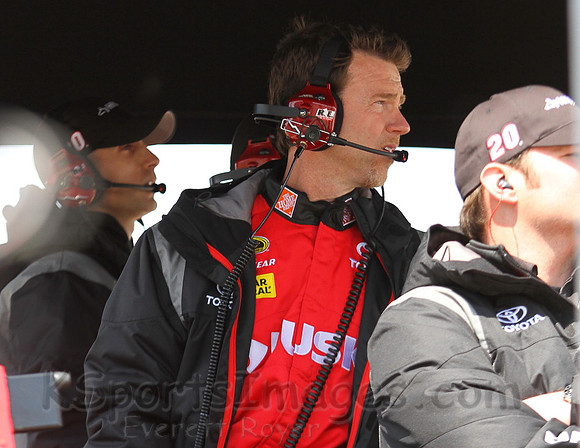 STP 400 Sprint Cup Series Race @ Kansas Speedway April 21, 2013