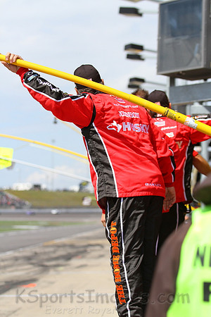 STP 400 Sprint Cup Series Race @ Kansas Speedway April 21, 2013