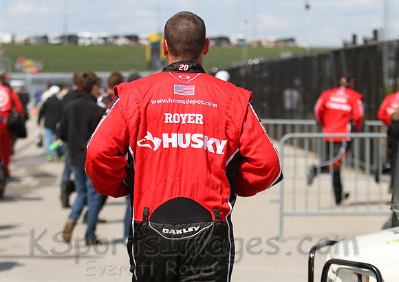 STP 400 Sprint Cup Series Race @ Kansas Speedway April 21, 2013